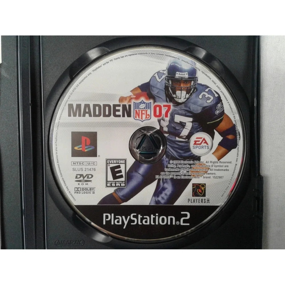Madden NFL 07 - Sony Playstation 2 (PS2) Video Game